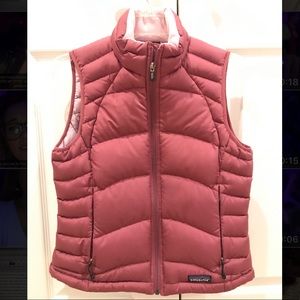Patagonia puff vest women’s size Small pink/rose